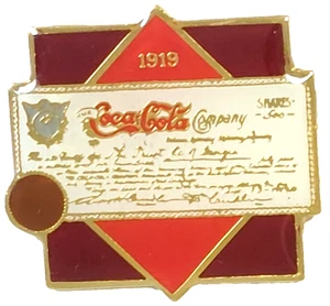 Prendedor Celebración Centenario Coca Cola "1919" Serie 1986 Pin - Imagen 1 de 3