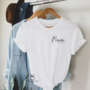 Personalised Mother's Day Shirt, Customised Mothers Day Gift, Mum Life T-shirt - Picture 1 of 7