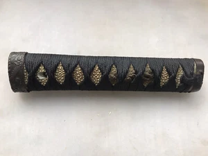 A Modern Japanese Tsuka (Sword Handle)- Plastic Body 17.5 cm Long - Picture 1 of 9