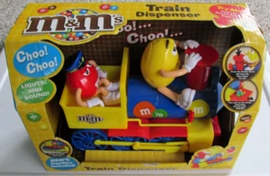 Dispenser treno M&Ms luci sonore senza caramelle LEGGI - Foto 1 di 6