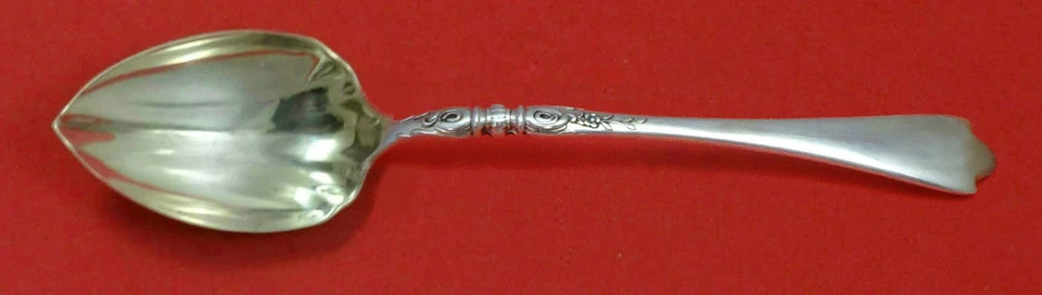 Cuchara de pomelo Nellie Custis por Lunt de plata esterlina estriada hecha a medida 5 3/4" Foto 1 de 1