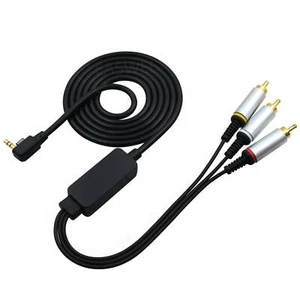 AV TV Cable RCA Audio Video Cable for Sony PSP Slim 2000 3000 Television G7Y4 - Picture 1 of 3