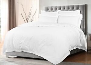 100%Pure Egyptian Cotton 800 Thread Count Oxford Style Duvet Cover Bedding Set
