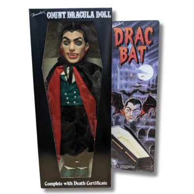 1985 Vintage Traveler's Dracula Doll - New In Box - Image 1 of 3