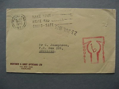 NEW ZEALAND, cover 1975, postage due, canc Auckland privat boxes - Image 1 of 2