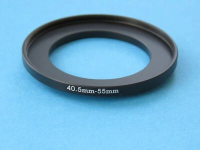 40.5mm to 55mm Step Up Step-Up Ring Camera Lens Filter Adapter Ring 40,5mm-55mm - Image 1 of 2