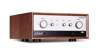 LEAK STEREO 230 WALNUT AMPLIFICATORE INTEGRATO NUOVO GARANZIA ITALIA - Immagine 1 di 2