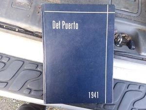 Vintage 1941 Del Puerto Yearbook Patterson Union High School Cali Education Hist - Picture 1 of 4