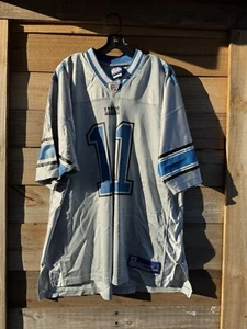Reebok Męska szara koszulka piłkarska Detroit Lions Roy Williams #11 rozmiar 2XL - Zdjęcie 1 z 13