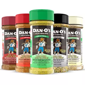 Seasoning Small 5 Bottle Combo | Original, Spicy, Chipotle, Crunchy & Cheesoning - Picture 1 of 2