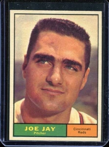 1961 Topps Baseball # 233 Joe Jay (NM) Near Mint - Picture 1 of 2