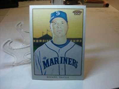 2009 Topps 206 #35 - Erik Bedard - Seattle Mariners  (15163) - Image 1 of 2