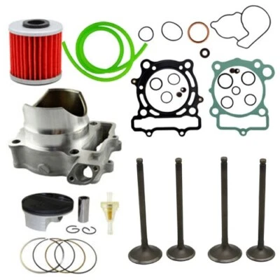 Kit de reconstrucción de válvula de juntas de filtro de pistón de cilindro para Kawasaki KX250F KXF250 04-08 Foto 1 de 4