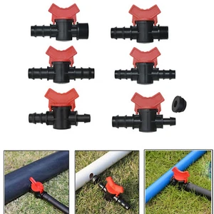 16 PE Hose Pipe Fitting 13mm Garden Agricultural Irrigation Valves Connectors - Bild 1 von 19