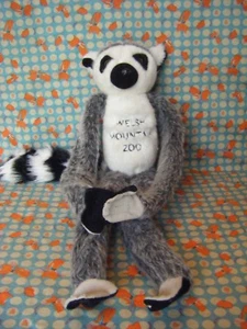 Welsh Mountain zoo hanging Ring tailed lemur 18" stick together hands B143 - Picture 1 of 4
