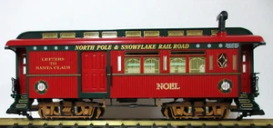 ARISTO CRAFT 31175 NORTH POLE & SNOWFLAKE RR "NOEL" ohne Box, Rauch oder Beleuchtung - Bild 1 von 4