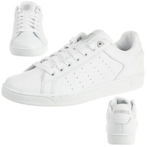 K-Swiss Clean Court Cmf Men's Shoes Sneaker White 05353-131-M