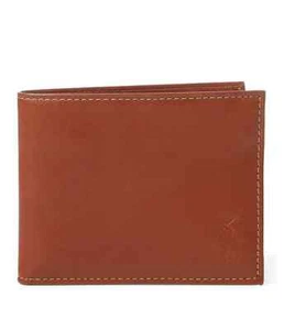 POLO RALPH LAUREN PORTAFOGLIO FLIP UOMO IN PELLE PIEGHEVOLE ID MARRONE #405761975002-NUOVO CON ETICHETTE - Foto 1 di 3