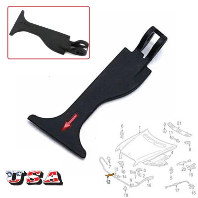 Hood Release Handle for 03-07 Mercedes-Benz C230 C240 C280 C320 C350 C55 AMG Foto 1 de 4