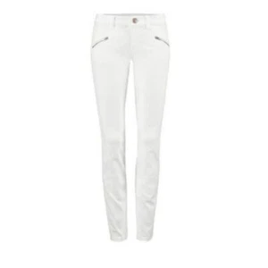 CAbi Jeans Zip Skinny Ankle Jeans # 5306 Moto Zipper Low Rise White Size 2 $119 - Picture 1 of 4