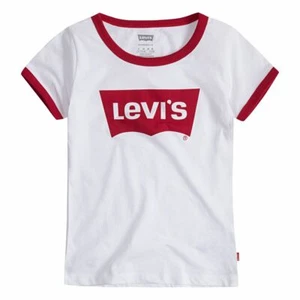 New Levi's Girls Logo Graphic Short Sleeve Shirt Choose Size MSRP $22 - Picture 1 of 1