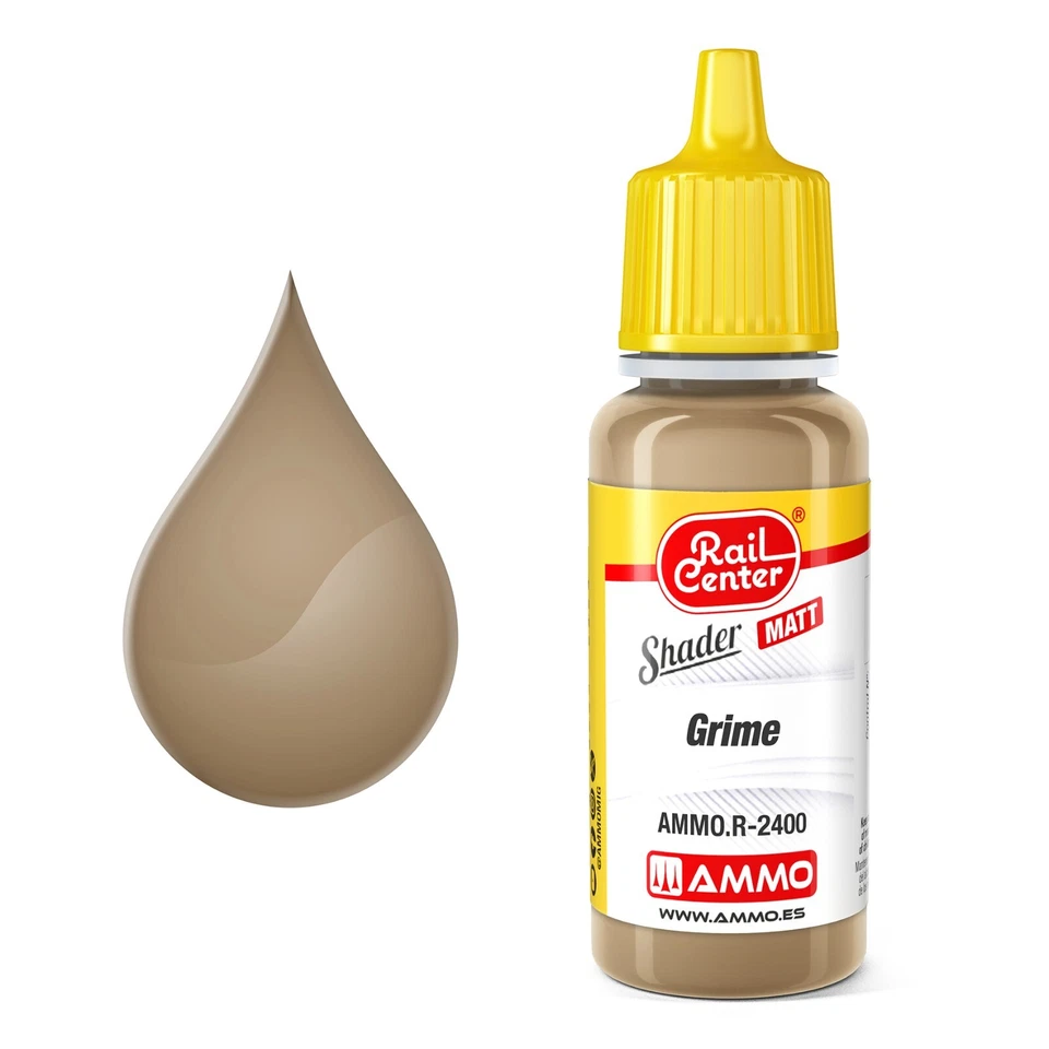 AMMO Rail Center Matt Shader Grime