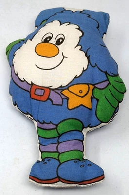 Vintage Rainbow Brite Cut And Sew Sprites Blue Champ Plush 1980s 80s - Image 1 of 4