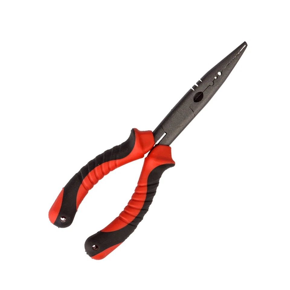 Angelzange Multi Zange Sprengringzange Klemmhülsenzange Vorfach Schere Lösezange - Bild 1 von 1