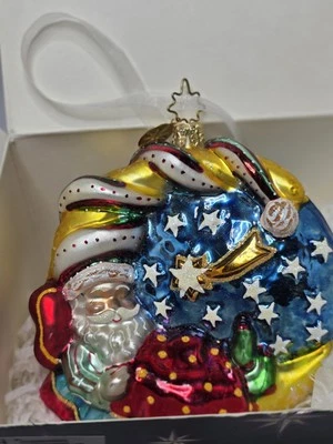 Christopher Radko "Holy Bell Holiday" Chirstmas Ornament 2005  - Imagem 1 de 4