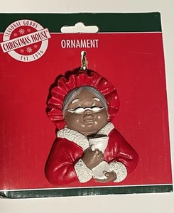 African American Mrs. Claus Resin Ornaments. NWT - Picture 1 of 1