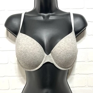 36C PINK Victorias Secret Padded Push Up Bra Wear Everywhere Space Gray Wired - Picture 1 of 10