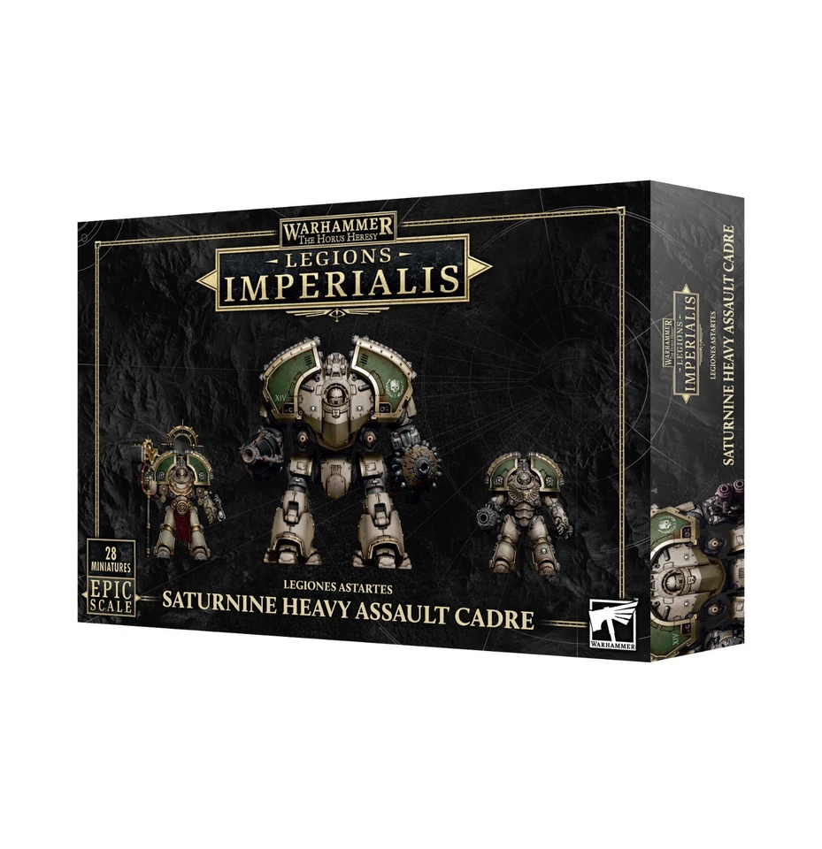 Legions Imperialis: L/A Saturnine Heavy Assault Cadre Preventa 12-20 Foto 1 de 1