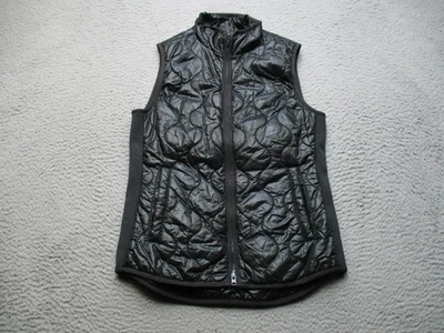 Colete J Crew Feminino XS Cinza Acolchoado Nylon Zíper Cebola Leve Camadas Tampão - Imagem 1 de 4