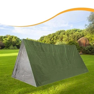 Emergency Survival Tent Quick Setup Tube Tent for Travel Backpacking Fishing - Picture 1 of 5