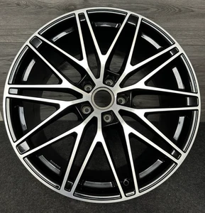 1x Alufelge Porsche Cayenne 9Y3601025BJ Q01  11,5J 22 zoll ET52 Original TOP!! - Bild 1 von 8