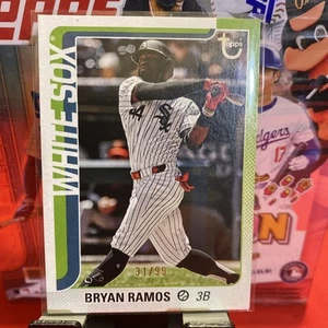 2025 Topps Series 2 Baseball Vintage Stock Card 580 Bryan Ramos 31/99 White Sox - Picture 1 of 3