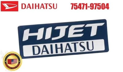 DAIHATSU OEM Emblem Sticker Decal 75471-97504 for HIJET - Image 1 of 4
