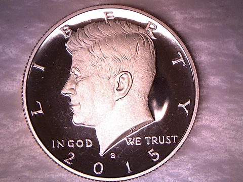 2015 S PROOF KENNEDY HALF DOLLAR *FREE SHIPPING* IN STOCK Cover