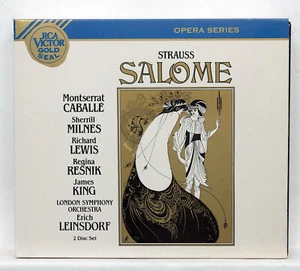 MONTSERRAT CABALLE, ERICH LEINSDORF ⸺ STRAUSS Salomé ⸺ RCA 2xCDs NM - Picture 1 of 2