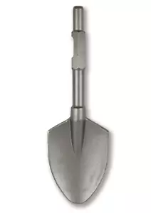 WERHE ® HEX Spitz cincel de pala 135 x 440 mm toma hexagonal 30 mm - Imagen 1 de 5