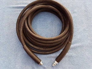JETWASH RUBBER INDUSTRIAL HIGH HOSE 400 BAR 20 METER 3/8 WITH 3/8 MALE X 3/8 FEM - Picture 1 of 11
