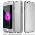 Genuine Hybrid 360° Apple Iphone 6s 6 Plus Shockproof Tempered Glass Case Cover