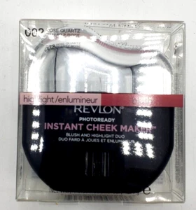 NEW Revlon Photoready Instant Cheek Maker Blush &Highlighter Duo-002 Rose Quartz - Picture 1 of 2