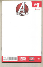 Avengers World #1 NM Blank Sketch Cover VARIANT  Marvel Comics  D7