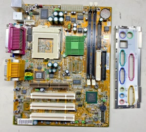 Placa madre MSI MS6178 1.1 Socket PGA 370 ATX PCI SD audio VGA chipset Intel - Imagen 1 de 4
