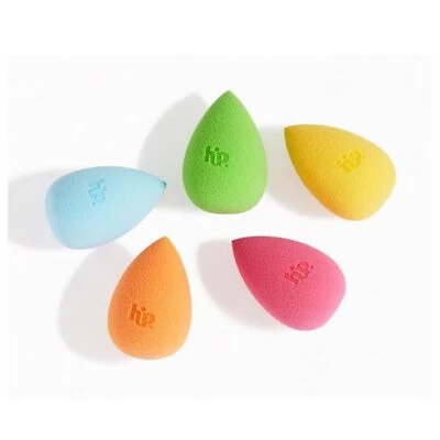 Nuevo en Paquete Hipdot 5 unidades mini juego de esponja de maquillaje multicolor, tamaño completo - Imagen 1 de 4