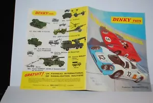 CATALOGUE BROCHURE DINKY TOYS FRANCE DE 1970-1 - Foto 1 di 3