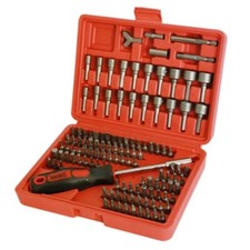 SET INSERTI AVVITATORE CACCIAVITE ADATTATORI 122 PEZZI PUNTE TORX STELLA TAGLIO