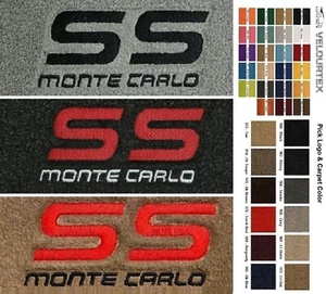 Lloyd Mats Velourtex Chevrolet Monte Carlo SS Custom Front Floor Mats (1983-88) - Picture 1 of 12