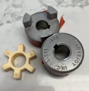 Lovejoy .625 Coupling Hub Set With Spider L-075 NOS - Picture 1 of 4
